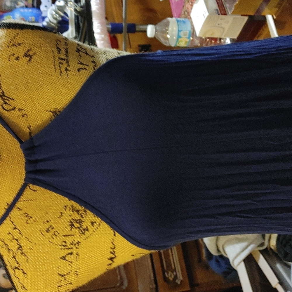 Blue dress